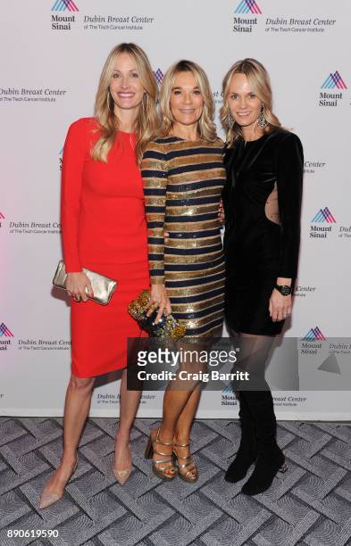 Christine Mack, Eva Andersson-Dubin, M.D. And guest attend 2017 Dubin Breast Center Annual Benefit at the Ziegfeld Ballroom on December 11, 2017 in...