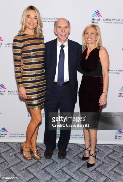 Eva Andersson-Dubin, M.D., Kenneth L. Davis, M.D. And Elisa Port, M.D. Attend 2017 Dubin Breast Center Annual Benefit at the Ziegfeld Ballroom on...