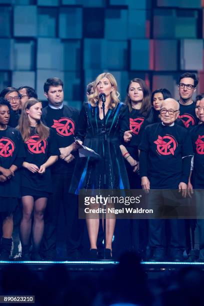 The Executive Director Beatrice Fihn of the International Campaign to Abolish Nuclear Weapons representing ICAN , Nobel Peace Prize winner 2017...