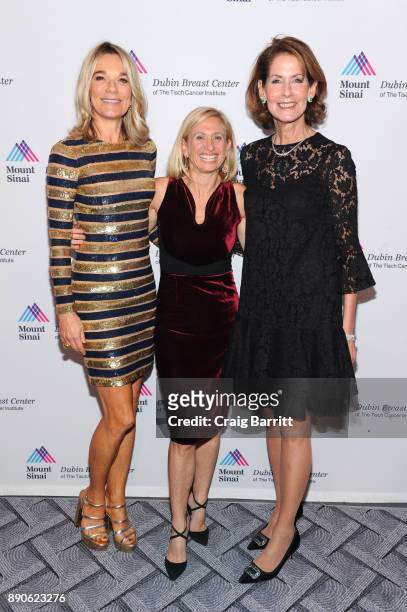 Eva Andersson-Dubin, M.D., Elisa Port, M.D. And Perri Peltz attend 2017 Dubin Breast Center Annual Benefit at the Ziegfeld Ballroom on December 11,...
