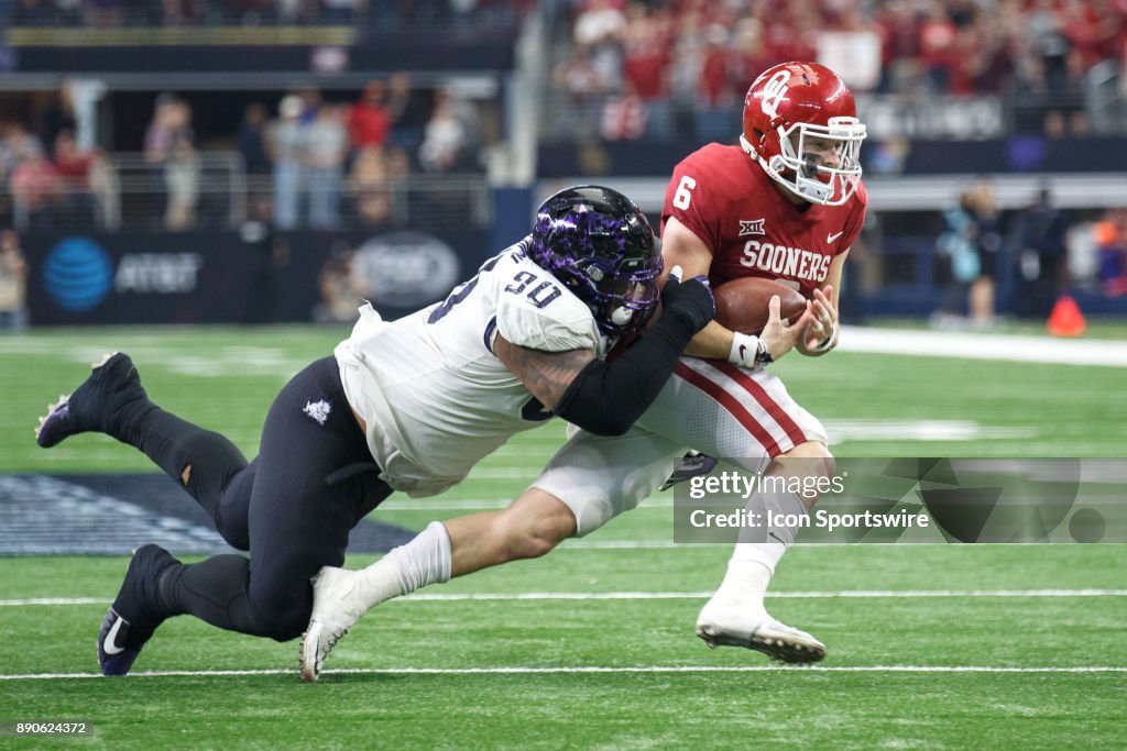 COLLEGE FOOTBALL: DEC 02 Big 12 Championship Game - Oklahoma v TCU