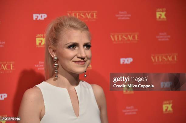 Annaleigh Ashford attends "The Assassination Of Gianni Versace: American Crime Story" New York Screening at Metrograph on December 11, 2017 in New...