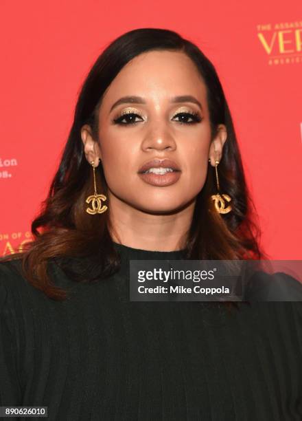 Dascha Polanco attends "The Assassination Of Gianni Versace: American Crime Story" New York Screening at Metrograph on December 11, 2017 in New York...