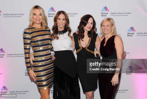 Eva Andersson-Dubin, M.D., Honoree Brooke Morrow, Honoree Kara DioGuardi and Elisa Port, M.D. Attend 2017 Dubin Breast Center Annual Benefit at the...