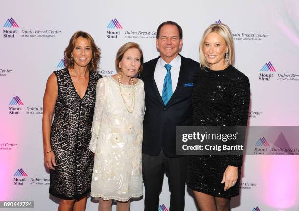 Sonia Jones, Paul Tudor Jones and guests attend 2017 Dubin Breast Center Annual Benefit at the Ziegfeld Ballroom on December 11, 2017 in New York...