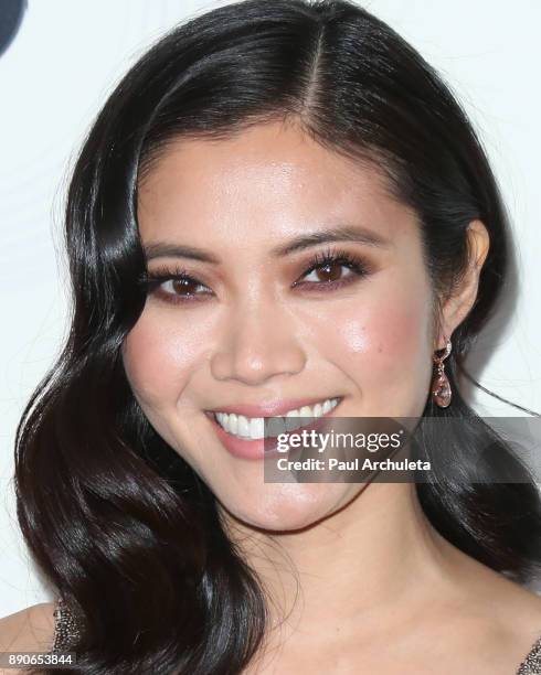 Actress Jessica Lu attends the 16th annual Unforgettable Gala at The Beverly Hilton Hotel on December 9, 2017 in Beverly Hills, California.