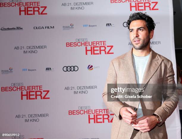 Elyas M'Barek during the 'Dieses bescheuerte Herz' premiere at Mathaeser Filmpalast on December 11, 2017 in Munich, Germany.