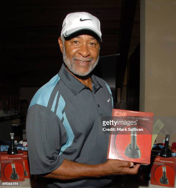 Former MLB player Ozzie Smith in Backstage Creations at the American Century Golf Tournament - Day 2 held on July 16, 2009 in Stateline, Nevada.