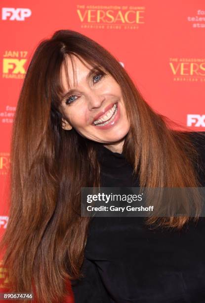 Model Carol Alt attends "The Assassination Of Gianni Versace: American Crime Story" New York screening at Metrograph on December 11, 2017 in New York...