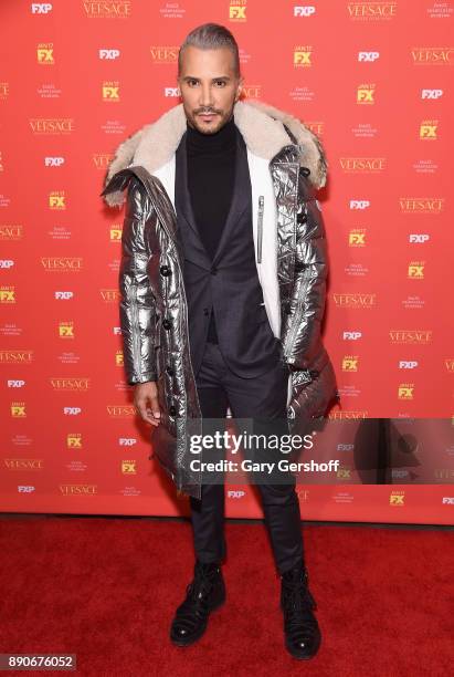 Jay Manuel attends "The Assassination Of Gianni Versace: American Crime Story" New York screening at Metrograph on December 11, 2017 in New York City.