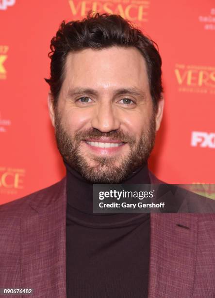 Actor Edgar Ramirez attends "The Assassination Of Gianni Versace: American Crime Story" New York screening at Metrograph on December 11, 2017 in New...