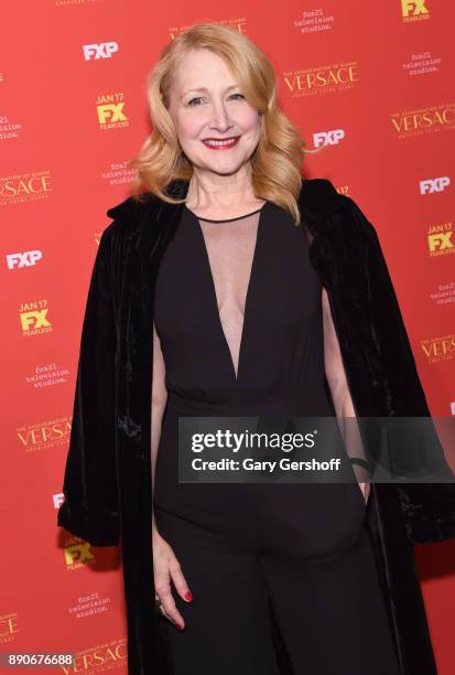 Actress Patricia Clarkson attends "The Assassination Of Gianni Versace: American Crime Story" New York screening at Metrograph on December 11, 2017...