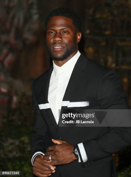 Kevin Hart attends the premiere of Columbia Pictures' 'Jumanji: Welcome To The Jungle' on December 11, 2017 in Los Angeles, California.