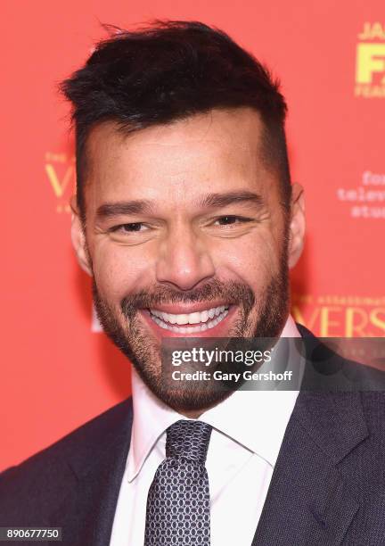 Actor Ricky Martin attends "The Assassination Of Gianni Versace: American Crime Story" New York screening at Metrograph on December 11, 2017 in New...