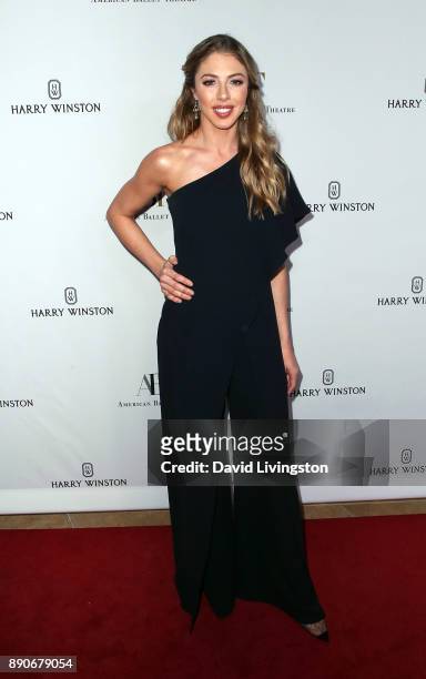 Hannah Selleck attends the American Ballet Theatre's annual holiday benefit dinner and performance at The Beverly Hilton Hotel on December 11, 2017...