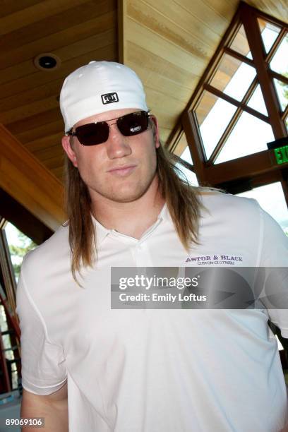 Hawk attends Backstage Creations at the American Century Golf Tournament on July 16, 2009 in Stateline, Nevada.