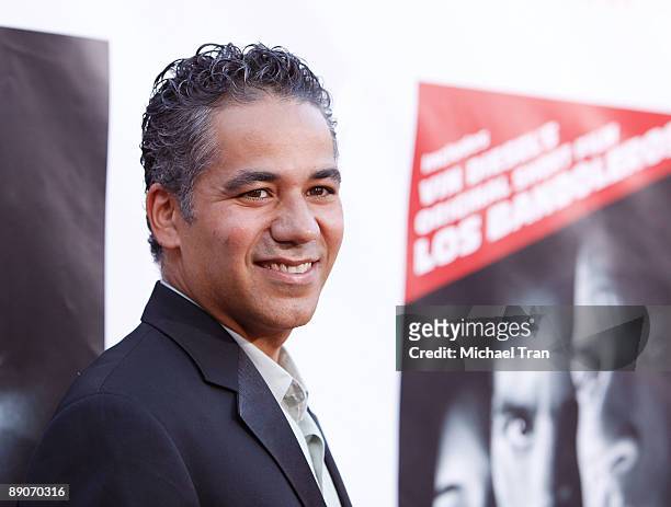 Actor John Ortiz arrives to the U.S. Premiere of "Los Bandoleros" in conjunction with the DVD and Blu-ray release of "Fast & Furious" held at AMC...