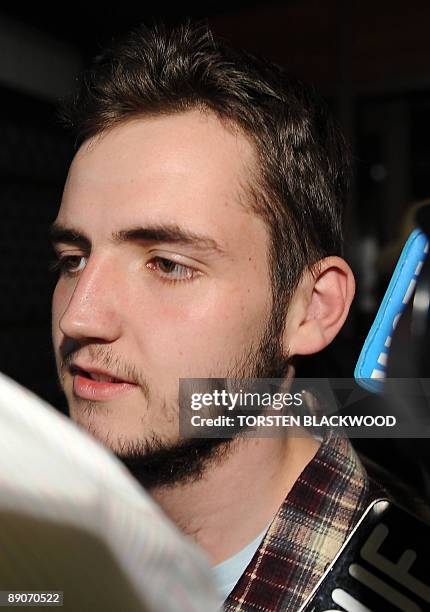 British backpacker Jaime Neale, rescued after 12 nights in Australia's rugged Blue Mountains, is released from Katoomba hospital on July 17, 2009....