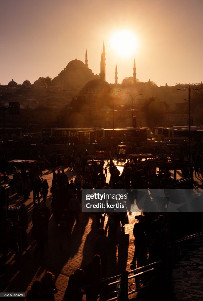 Square near eminonu
