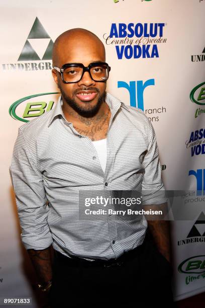 Jermaine Dupri at Absolut Summer at The Underground on July 16, 2009 in Chicago, Illinois.