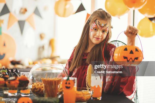 trick or treating - body adornment stock pictures, royalty-free photos & images