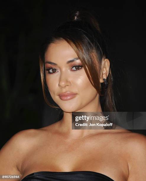 Arianny Celeste attends the Los Angeles Premiere "Jumanji: Welcome To The Jungle" at the TCL Chinese Theatre on December 11, 2017 in Hollywood,...