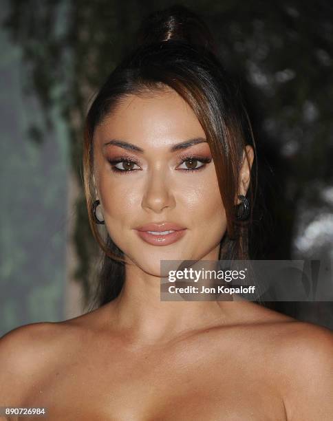 Arianny Celeste attends the Los Angeles Premiere "Jumanji: Welcome To The Jungle" at the TCL Chinese Theatre on December 11, 2017 in Hollywood,...