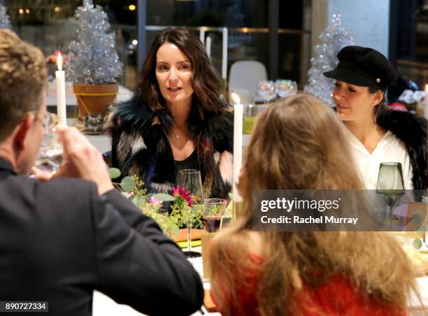 Samie Barr at the Domino Outpost + CB2 Influencer Dinner at Fred Segal on December 11, 2017 in Los Angeles, California.