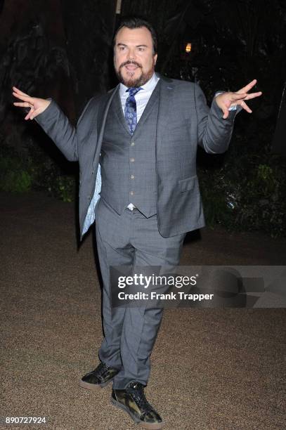 Actor Jack Black attends the premiere of Columbia Pictures' "Jumanji: Welcome To The Jungle" held at the TCL Chinese Theater on December 11, 2017 in...