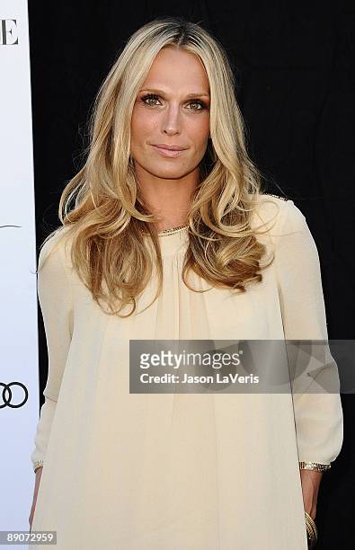 Actress Molly Sims attends the one year anniversary of the 3.1 Phillip Lim store on July 15, 2009 in West Hollywood, California.