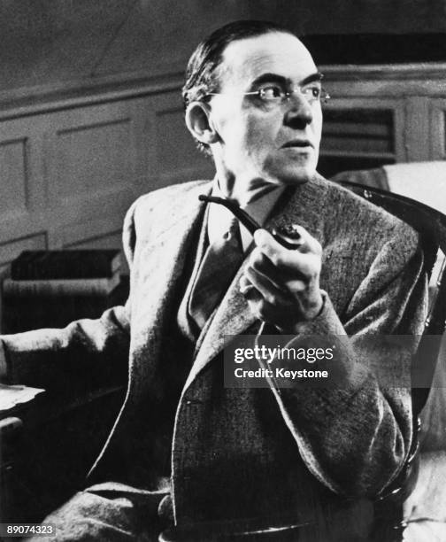 British Lord Privy Seal and Leader of the House of Commons, Sir Stafford Cripps , January 1942.