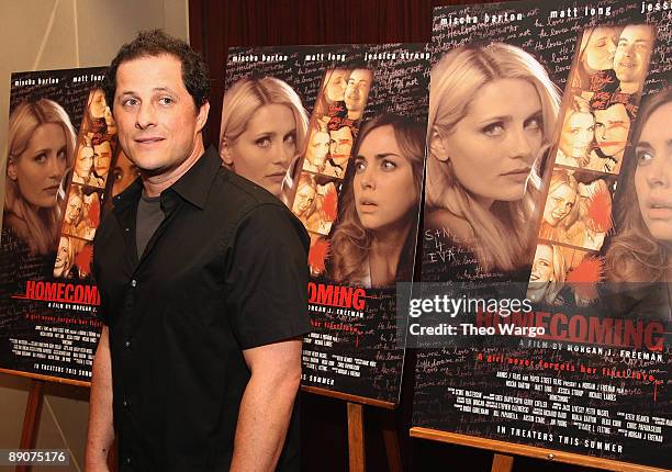 Director Morgan J. Freeman attends the "Homecoming" premiere at the MGM Screening Room on July 16, 2009 in New York City.