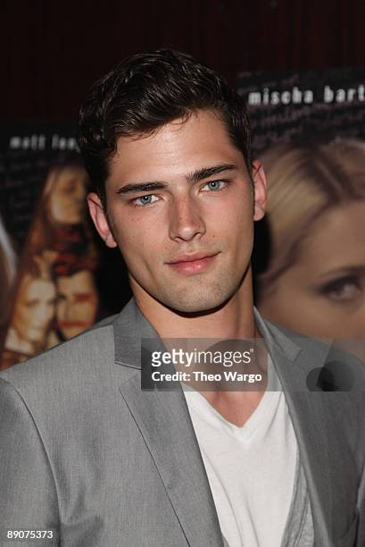 Sean O'Pry attends the "Homecoming" premiere at the MGM Screening Room on July 16, 2009 in New York City.