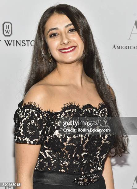 Lauren Bonfiglio attends the American Ballet Theatre's annual Holiday Benefit Dinner and Performance at The Beverly Hilton Hotel on December 11, 2017...