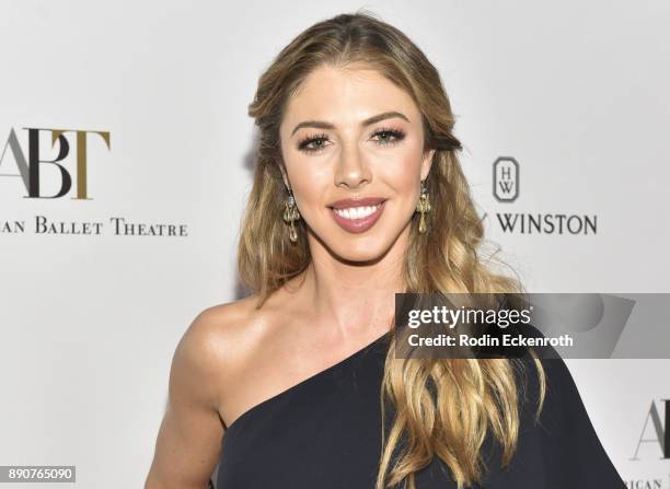 Junior Chair Hannah Selleck attends the American Ballet Theatre's annual Holiday Benefit Dinner and Performance at The Beverly Hilton Hotel on...