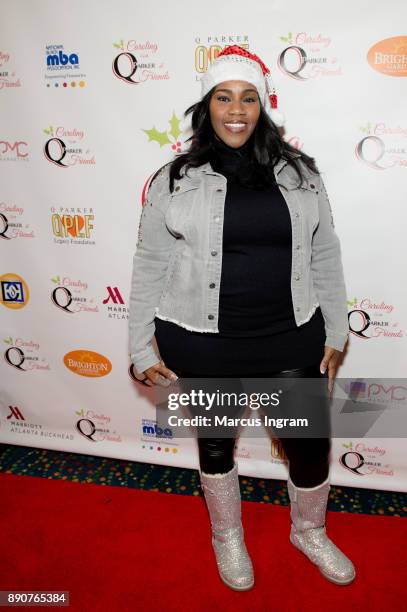 Singer-songwriter Kelly Pice attends the '5th Annual Caroling with Q Parker and Friends' at Atlanta Marriott Buckhead on December 11, 2017 in...