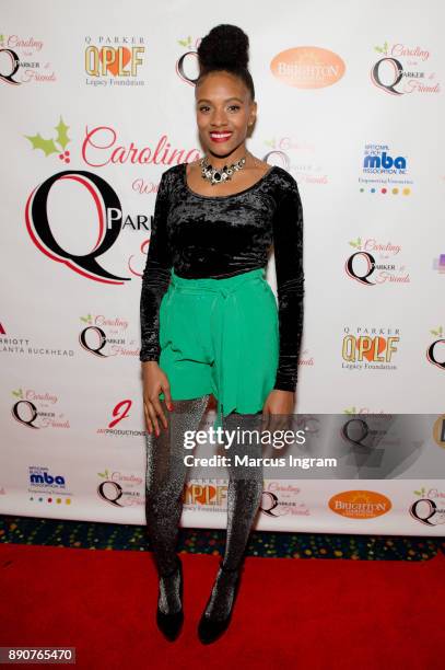 Singer Marleen Thimas attends the '5th Annual Caroling with Q Parker and Friends' at Atlanta Marriott Buckhead on December 11, 2017 in Atlanta,...