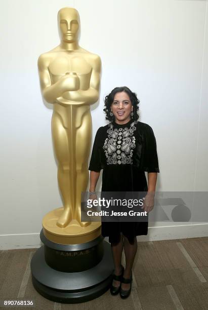 Actress Zaide Silvia Gutierrez attends the screening of "El Norte" at the Academy of Motion Picture Arts and Sciences on December 11, 2017 in Los...