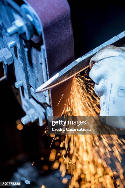 Sharpening Sparks Photos and Premium High Res Pictures - Getty Images