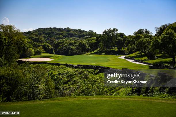 Course scenic view of the third hole tee box during round three of the World Golf Championships - Dell Technologies Match Play at Austin Country Club...