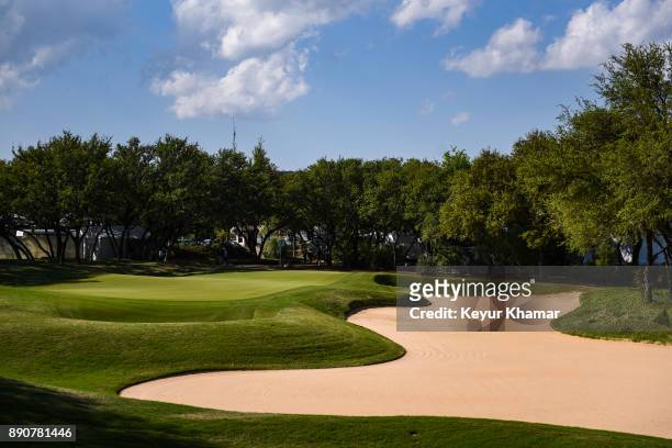 Course scenic view of the seventh hole during round three of the World Golf Championships - Dell Technologies Match Play at Austin Country Club on...