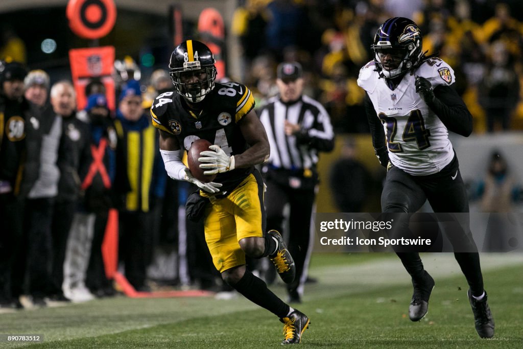 NFL: DEC 10 Ravens at Steelers