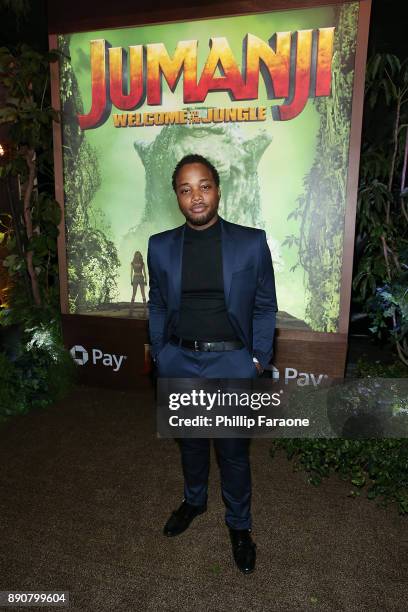 Leon Thomas III attends the premiere of Columbia Pictures' "Jumanji: Welcome To The Jungle" on December 11, 2017 in Hollywood, California.