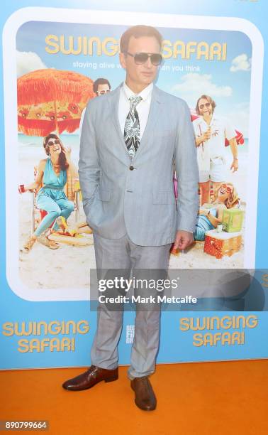 Julian McMahon attends the world premiere of Swinging Safari on December 12, 2017 in Sydney, Australia.