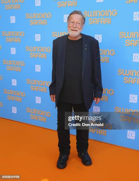 Jack Thompson attends the world premiere of Swinging Safari on December 12, 2017 in Sydney, Australia.