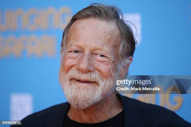 Jack Thompson attends the world premiere of Swinging Safari on December 12, 2017 in Sydney, Australia.