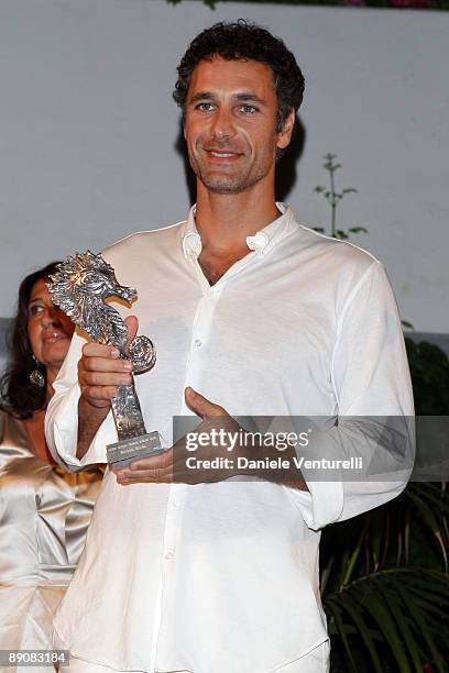 Raul Bova attends day six of the Ischia Global Film And Music Festival on July 17, 2009 in Ischia, Italy.