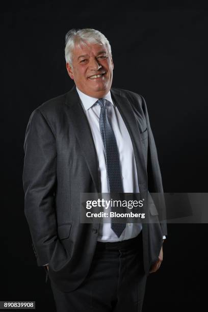 Geoff Drabble, chief executive officer of Ashtead Group Plc, poses for a photograph following a Bloomberg Television interview in London, U.K., on...