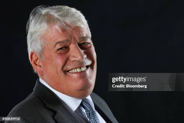 Geoff Drabble, chief executive officer of Ashtead Group Plc, poses for a photograph following a Bloomberg Television interview in London, U.K., on...