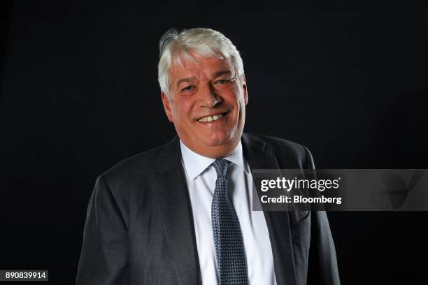 Geoff Drabble, chief executive officer of Ashtead Group Plc, poses for a photograph following a Bloomberg Television interview in London, U.K., on...